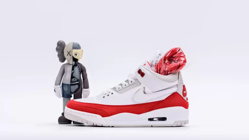 Air Jordan 3 Retro Tinker White University Red Replica