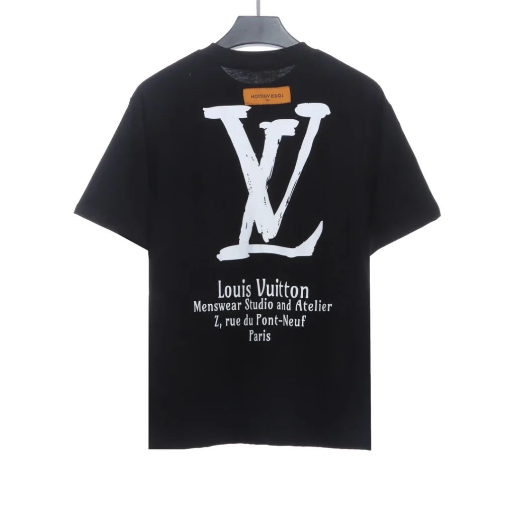 Large Logo letter print T-shirts