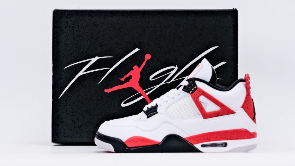  Air Jordan 4 Retro 'Red Cement' Reps