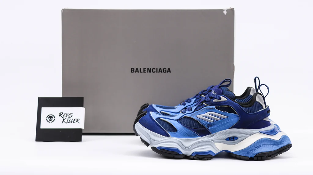 Balenciaga Cargo Sneaker "Blue" Replica