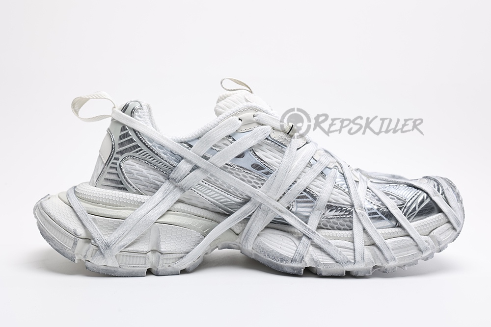 Balenciaga MEN'S 3XL EXTREME LACE SNEAKER IN White Replica