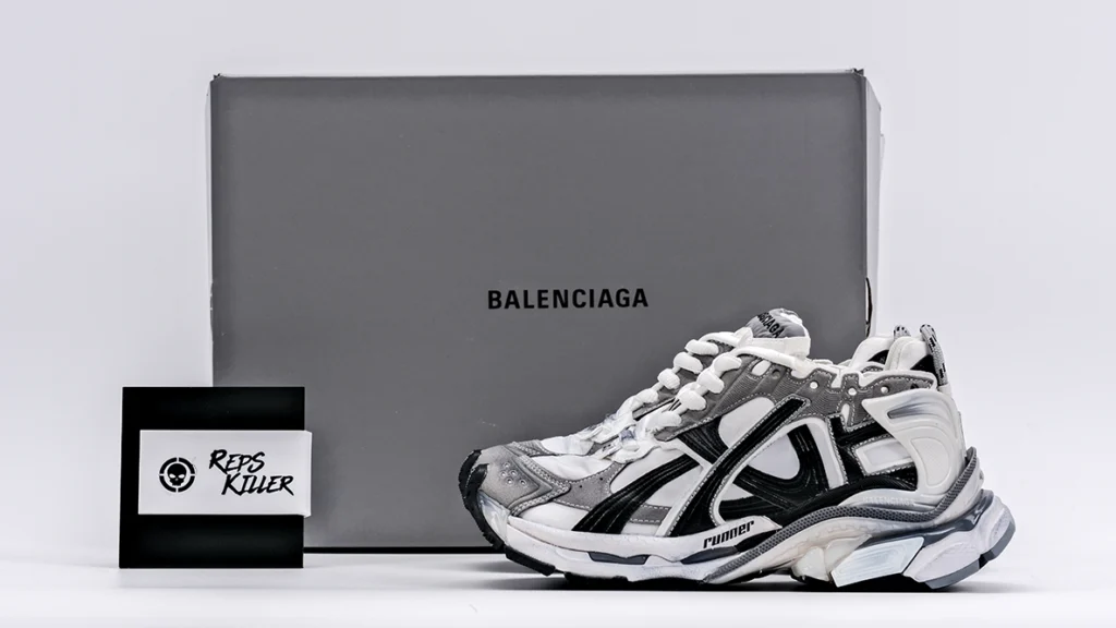 Balenciaga Runner Nylon Grey Replica