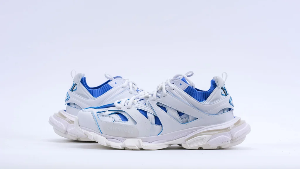 Balenciaga Track 1.0 White Blue Replica