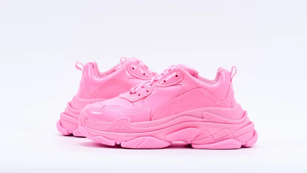 Balenciaga Triple s Pink Patent Replica