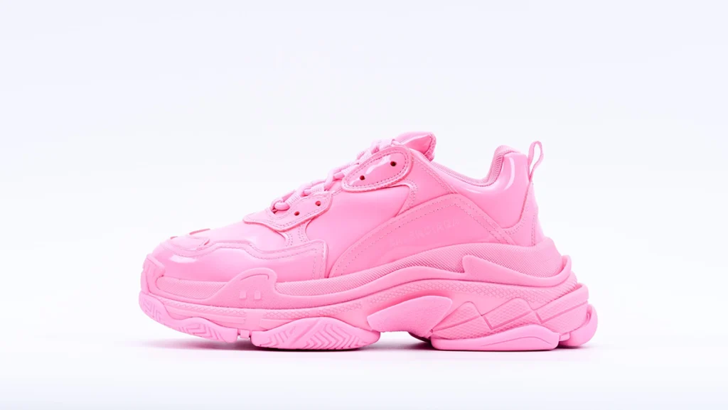 Balenciaga Triple s Pink Patent Replica