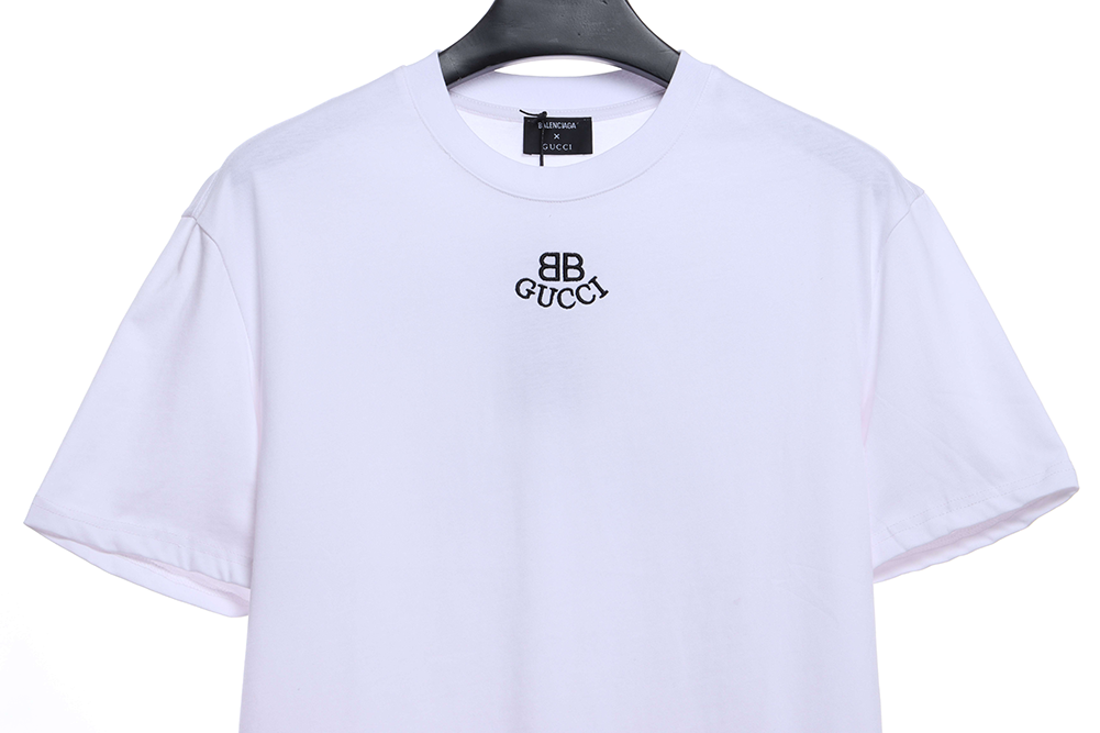 Double Logo Embroidery Short Sleeve