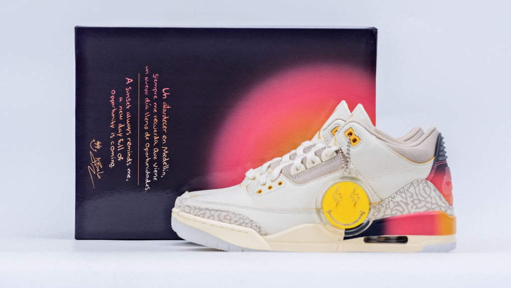 J. Balvin x Air Jordan 3 Retro 'Medellín Sunset' Reps