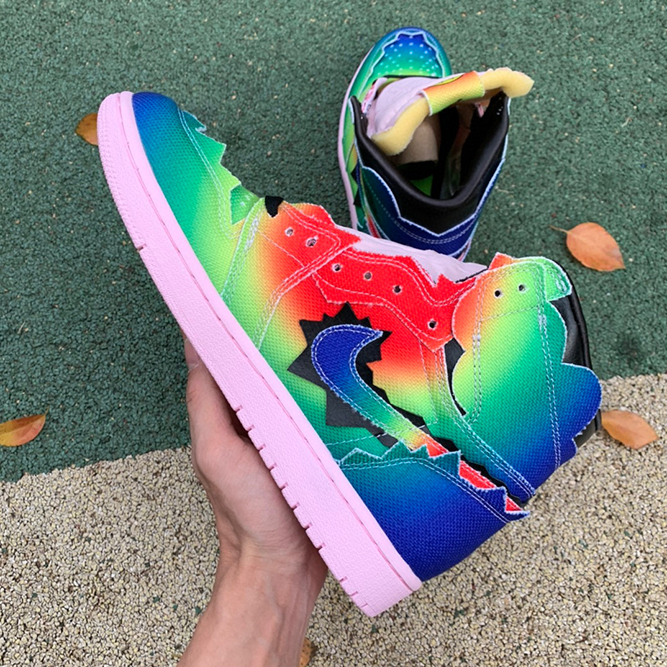 J. Balvin x Air Jordan 1 Retro OG High 'Colores Y Vibras' Replica