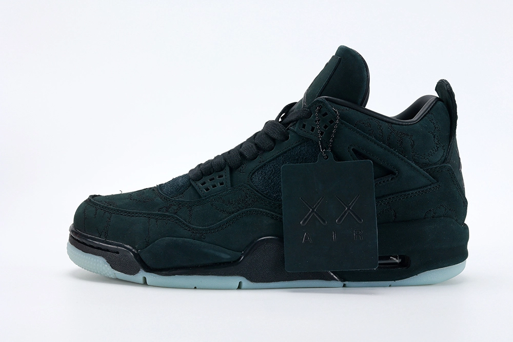 KAWS x Air Jordan 4 Retro 'Black' replica