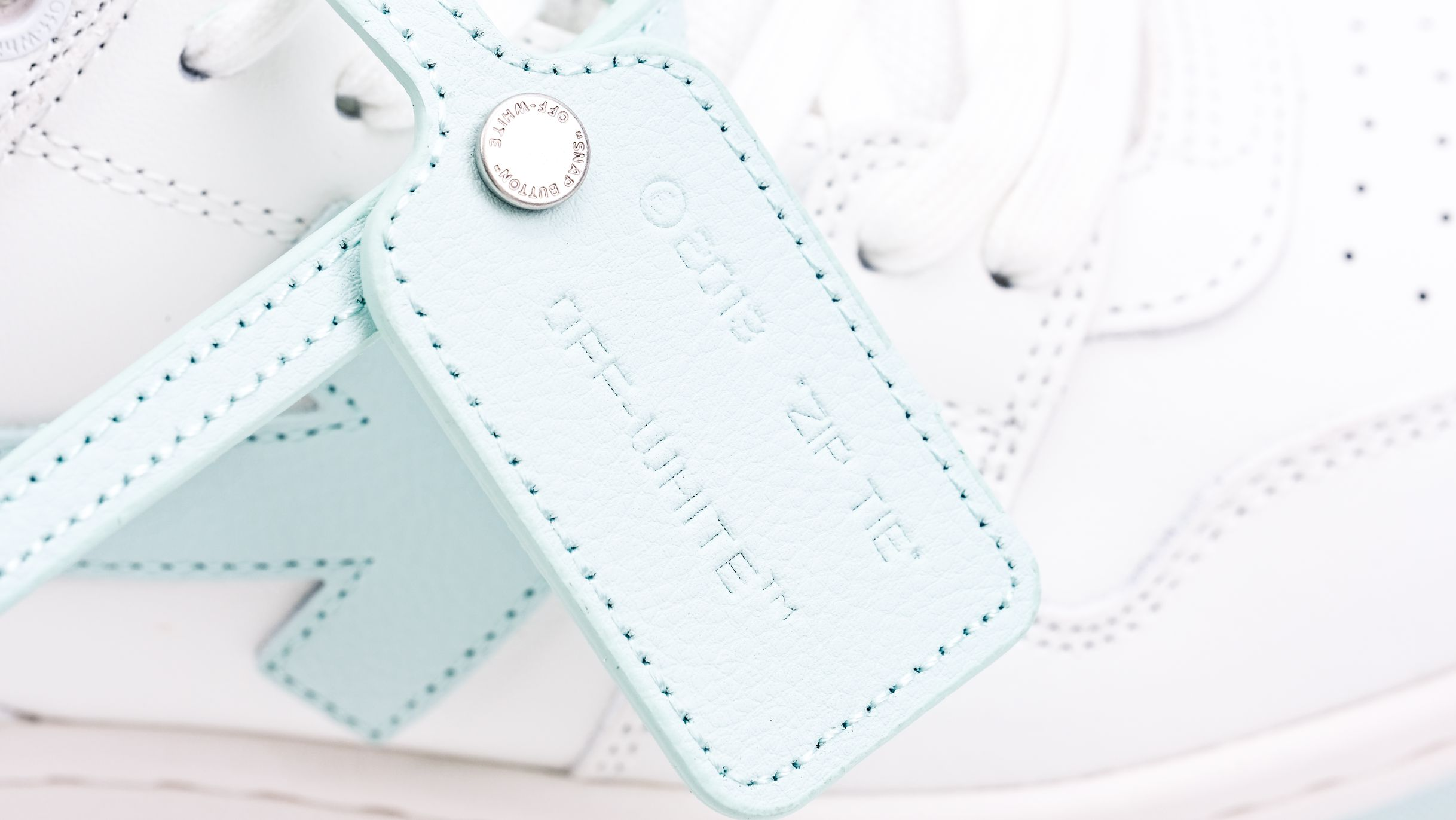 Off-White Out of Office 'White Mint Green' Replica