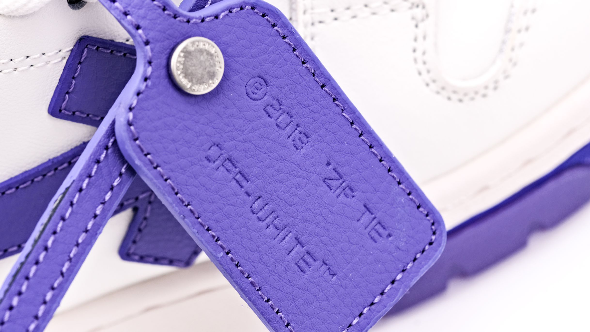 Off-White Out of Office 'White Violet Purple' Replica