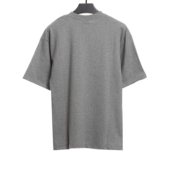 Patch Gradient Washed Short Sleeve