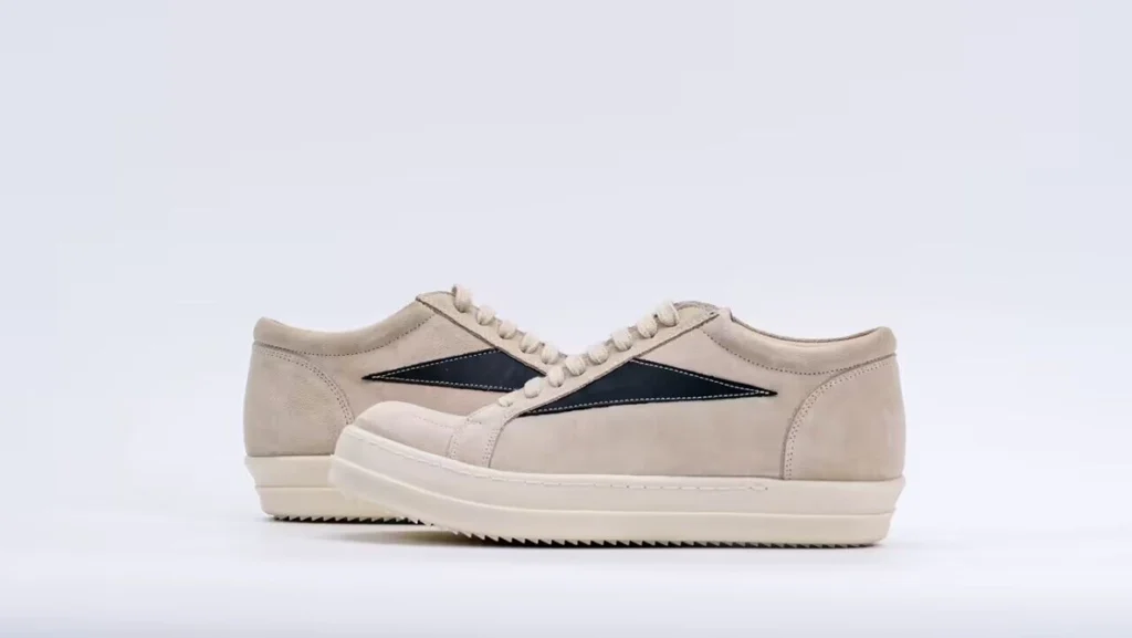  Rick Owens Luxor Vintage Low 'Milk Black' Replica