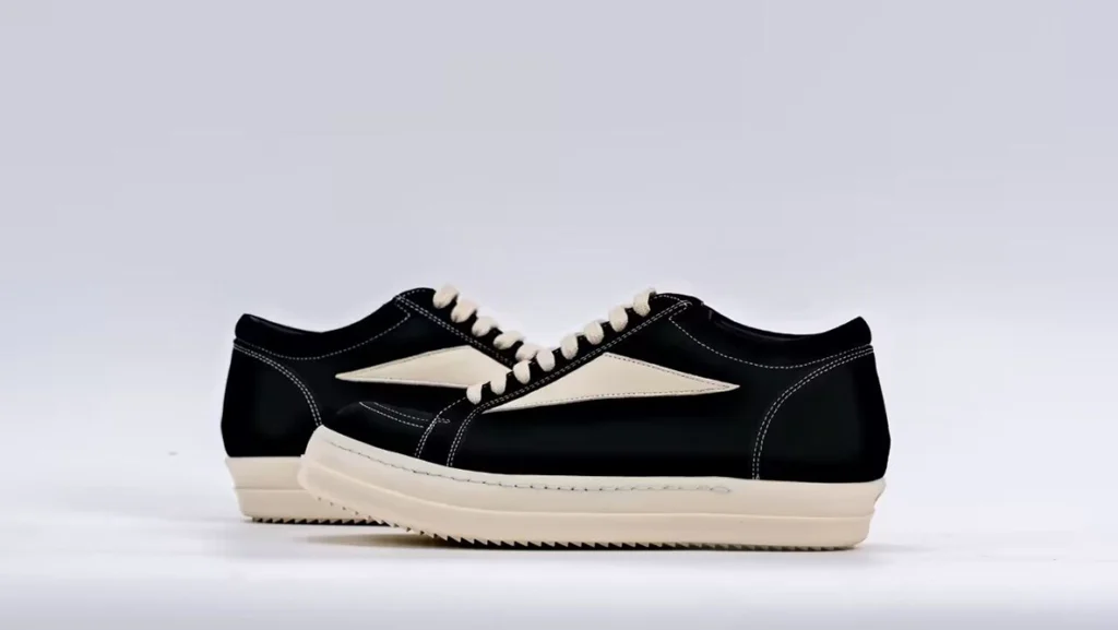 Rick Owens Wmns DRKSHDW Luxor Vintage Low 'Black Milk' Replica