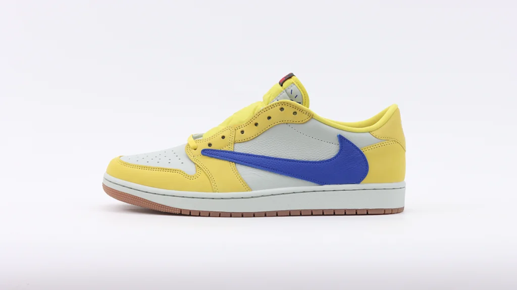 Travis Scott x Wmns Air Jordan 1 Retro Low OG SP 'Canary' Replica