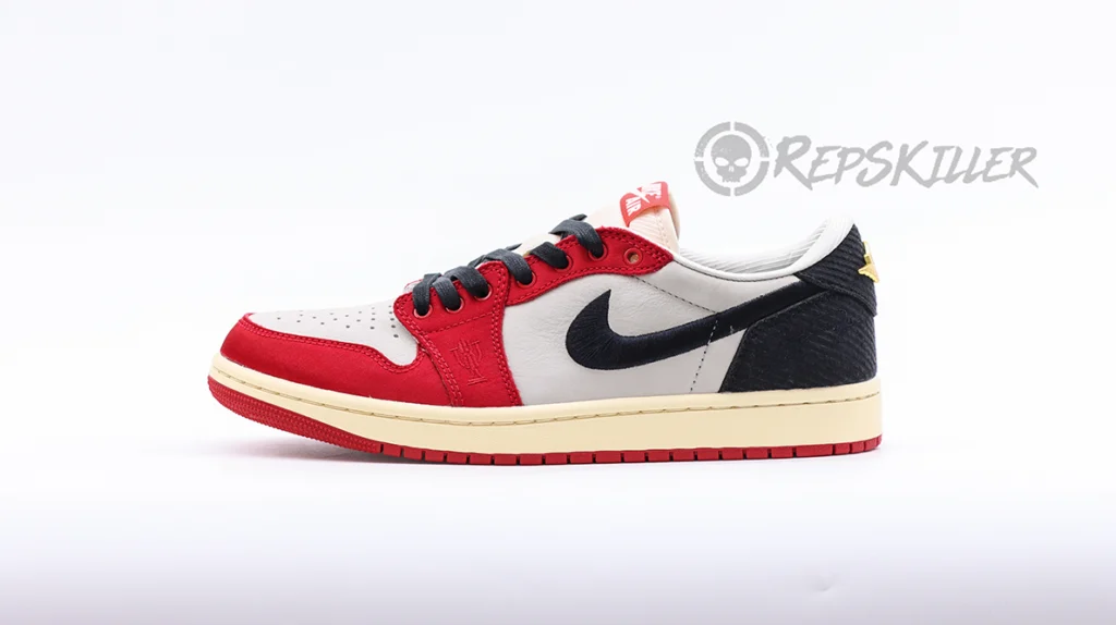 Trophy Room x Air Jordan 1 Retro Low OG SP 'Rookie Card - Away' Replica