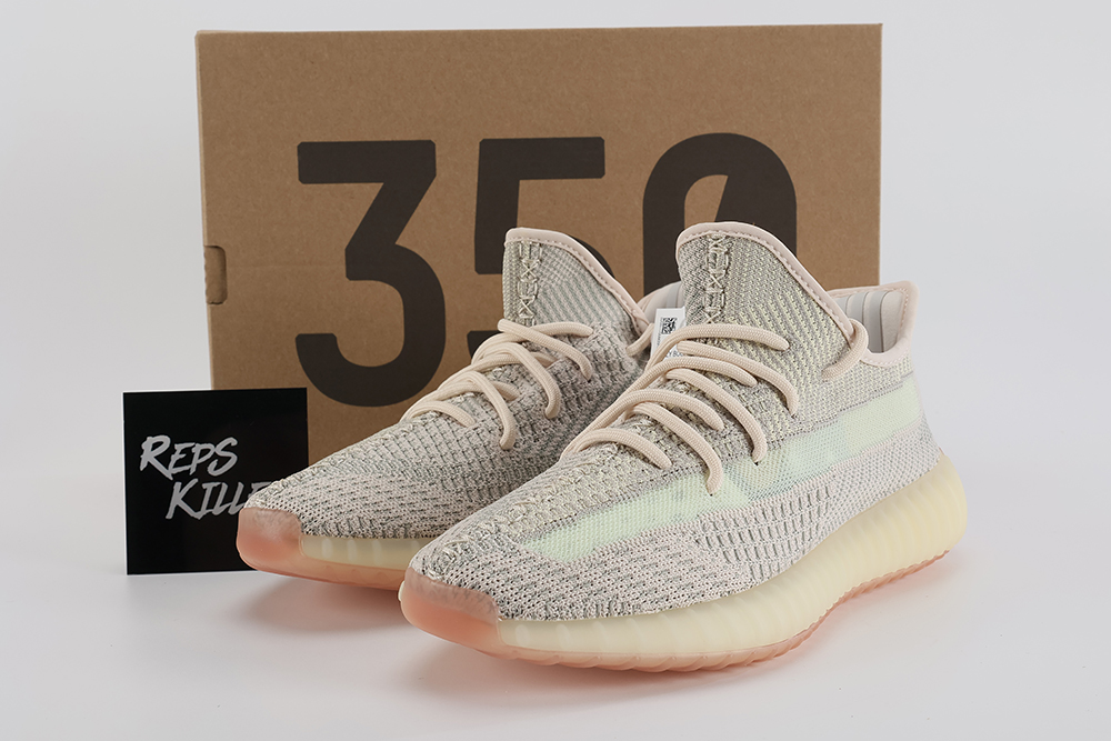 Yeezy Boost 350 V2 'Citrin Non-Reflective' Replica