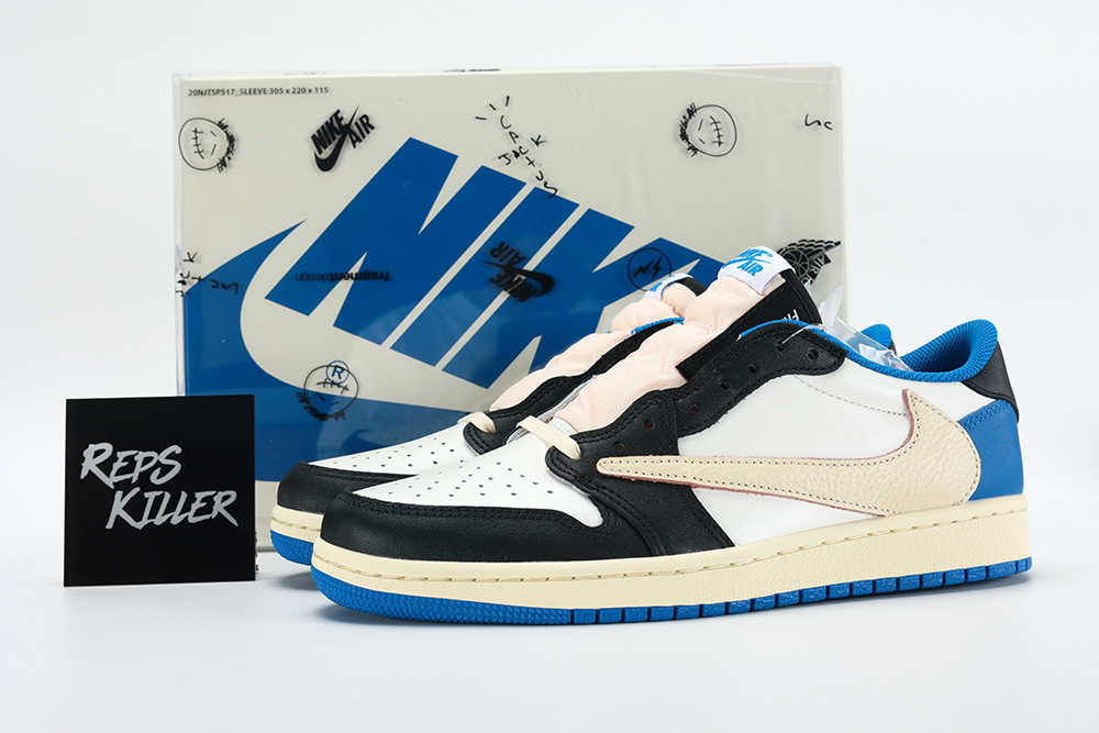 Fragment Design x Travis Scott x Air Jordan 1 Retro Low replica