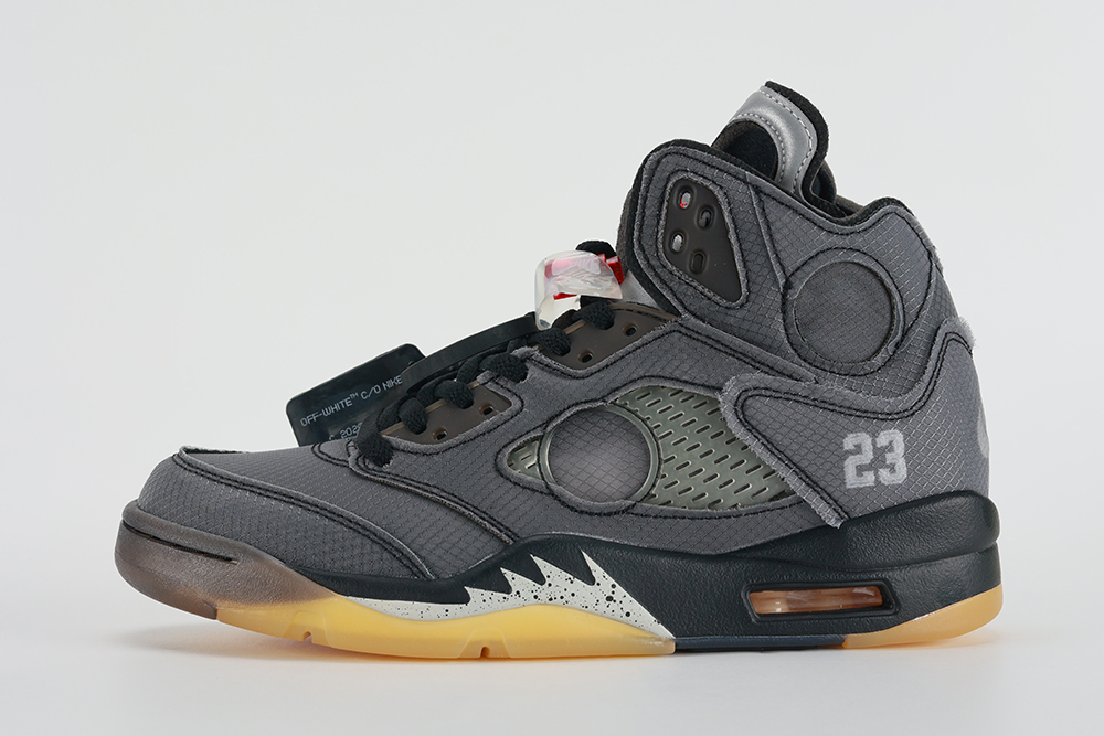 Off-White x Air Jordan 5 Retro SP 'Muslin' Replica