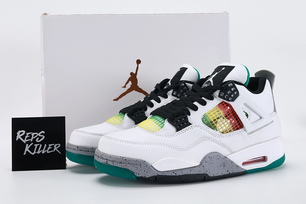 Wmns Air Jordan 4 Retro Rasta replica